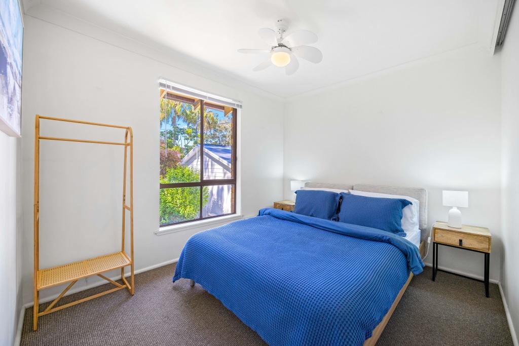 Beachside holiday rental in Port Macquarie with swimming pool, modern amenities, and spacious outdoor entertaining area. Short drive to Flynns Beach. Perfect coastal getaway for families and couples.